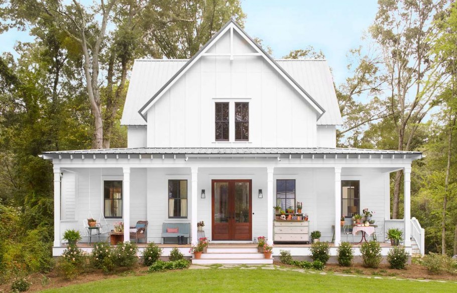 Американские домики с верандами