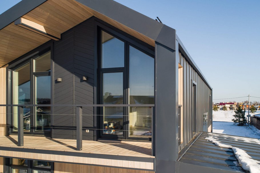 Барнхаус отделка