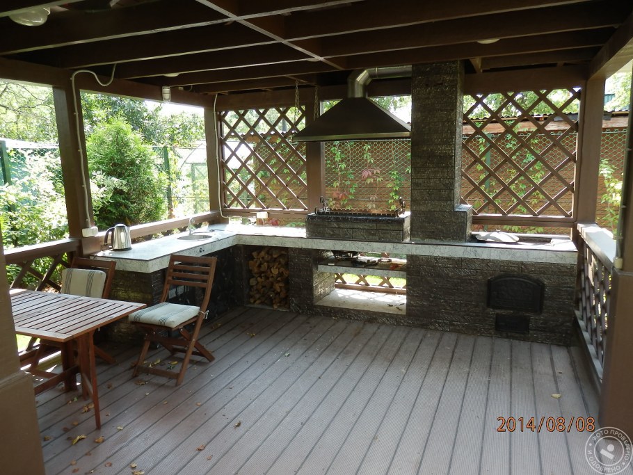 Мангальная зона зона барбекю ,с тандыром