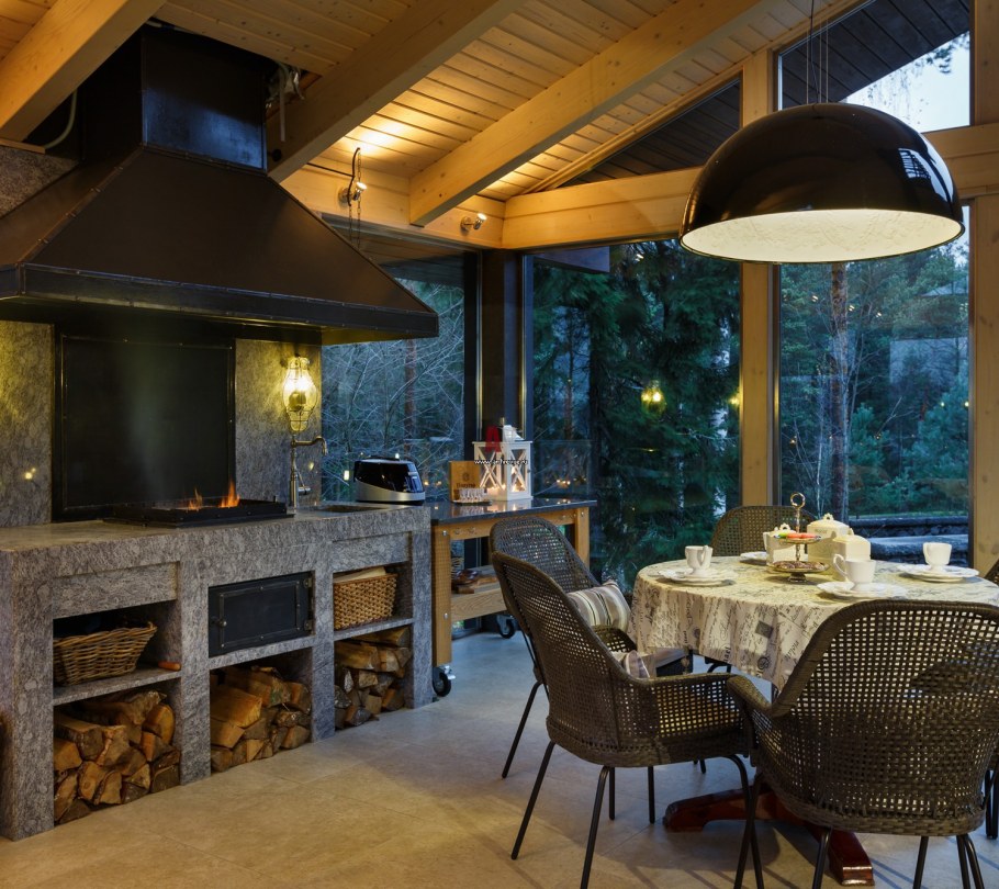 Летняя кухня Honka