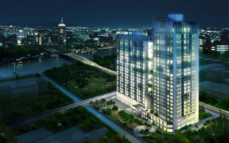 Современная многоэтажка