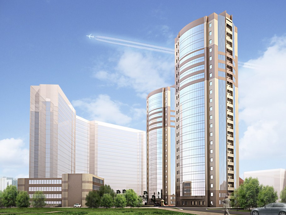 Многоэтажный дом