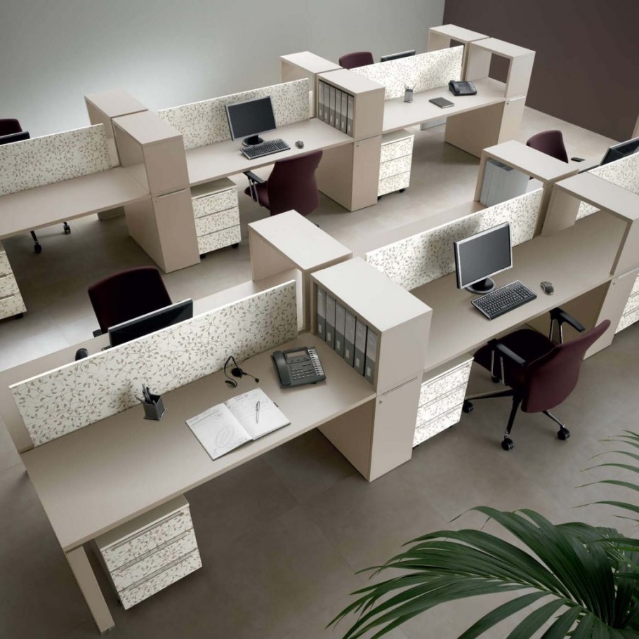 Опен Спейс с перегородками