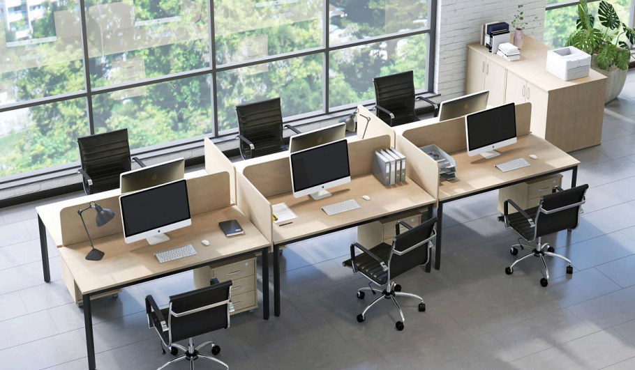 Планировка офиса опен Спейс