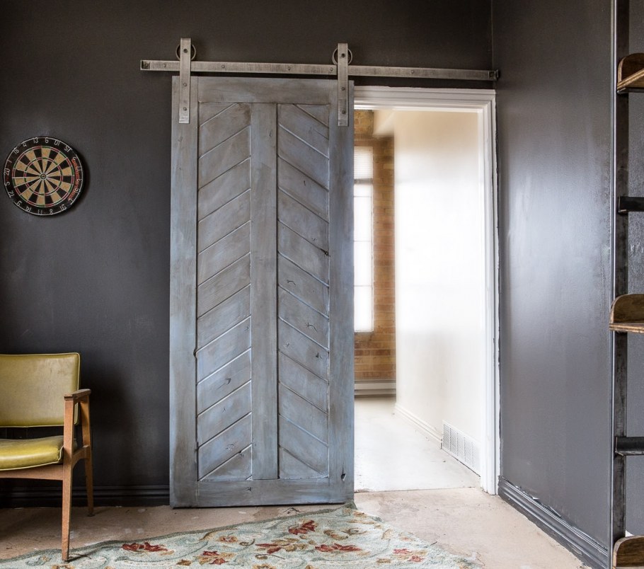 Амбарная дверь лофт