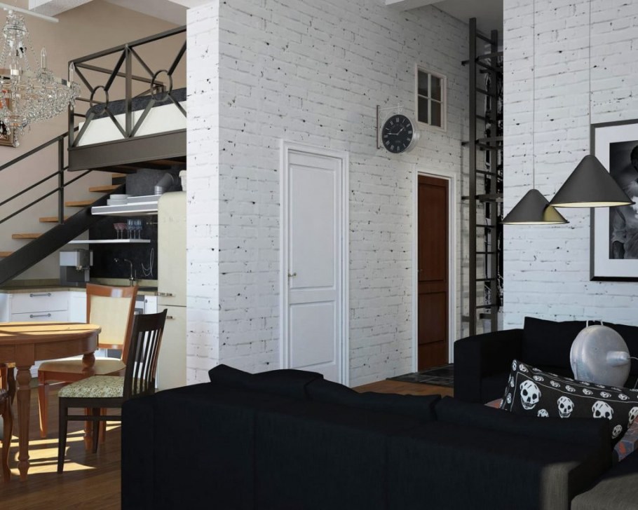 Раздвижные двери межкомнатные в стиле Сканди