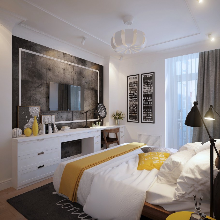 Интерьер 3 комнатной квартиры