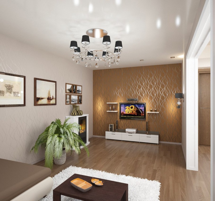 Дизайнерский интерьер 2 комнатной квартиры