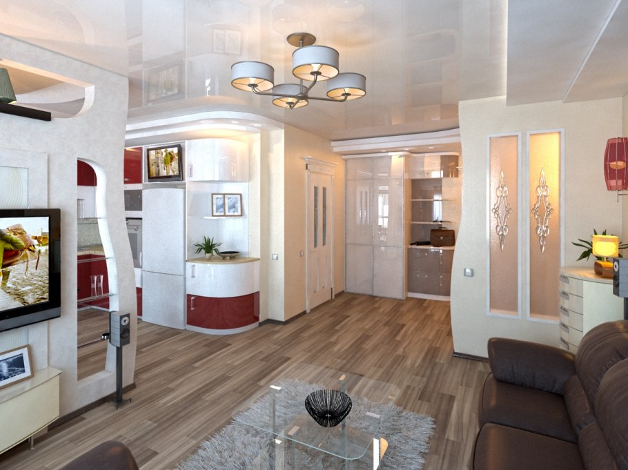 Шикарная большая трехкомнатная квартира