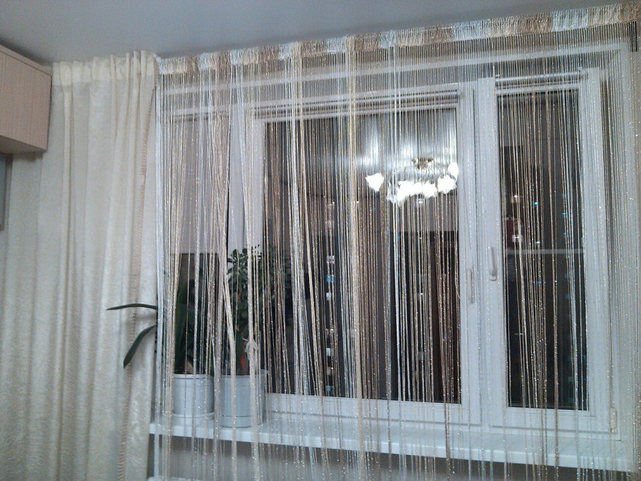 Веревочные шторы
