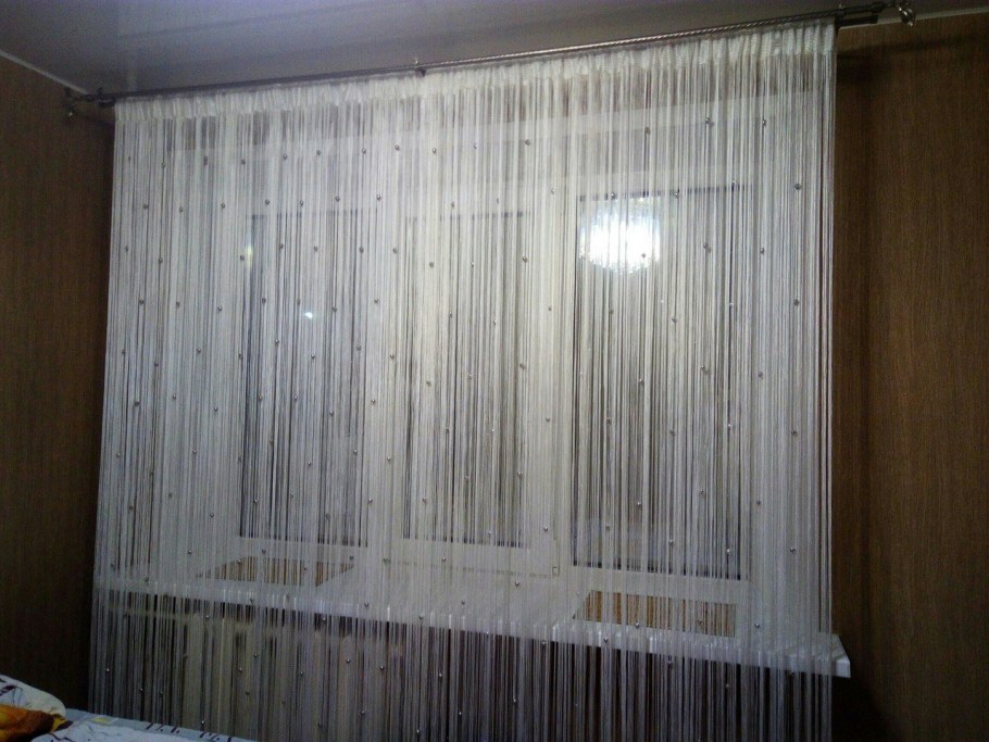 Шторы кисея в интерьере