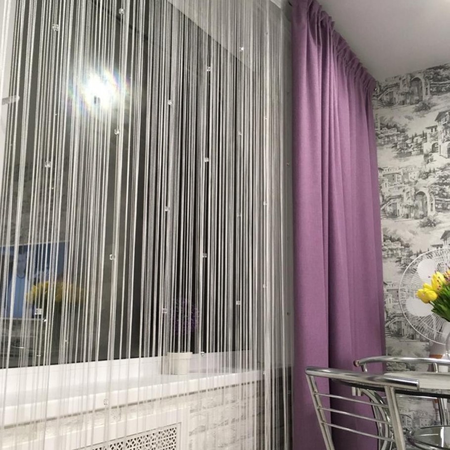 Шторы нитяные кисея Садовод