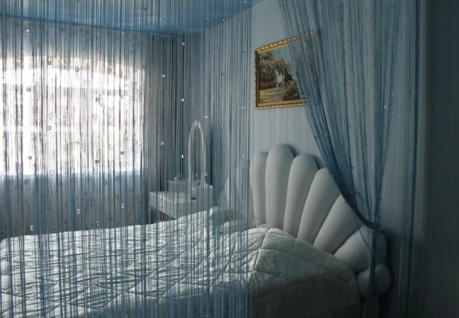 Нитяные шторы