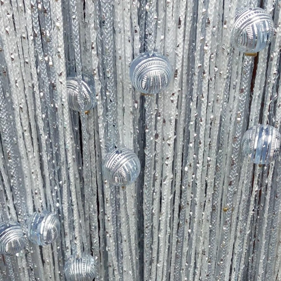 Кисея белая дождь col 1