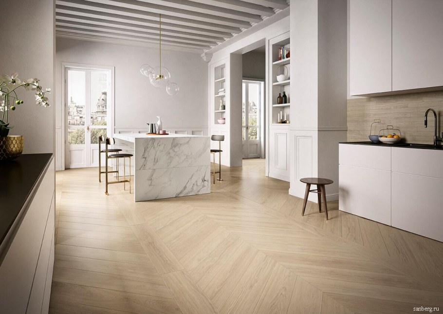 Плитка напольная в гостиную