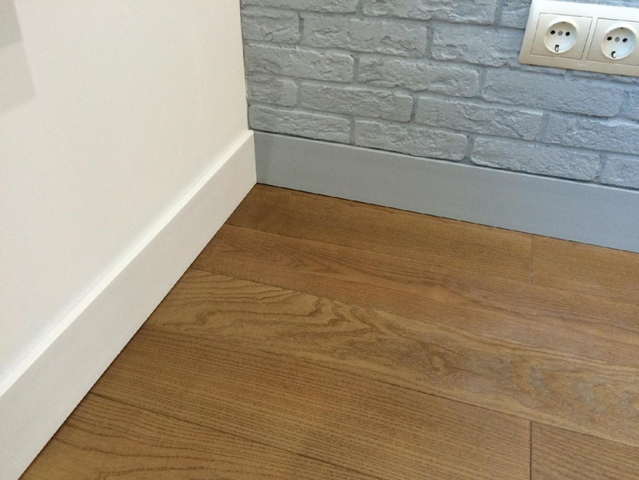 Ламинат без плинтуса