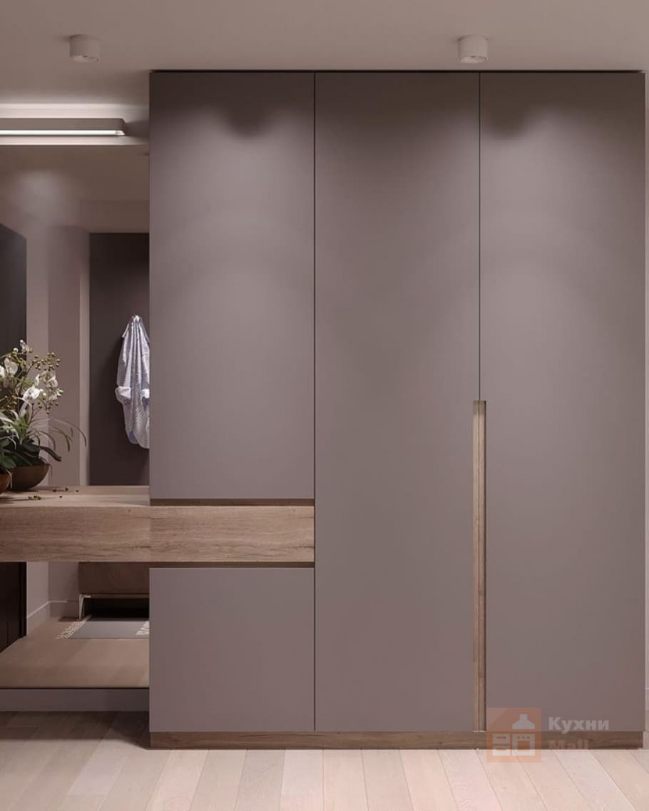 Встроенная прихожая в маленький коридор