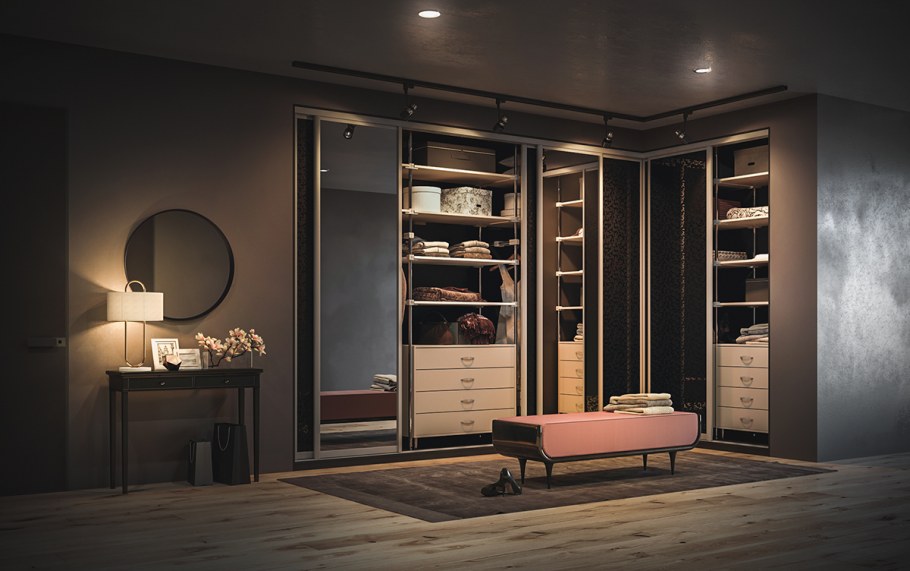 Современная прихожая в доме