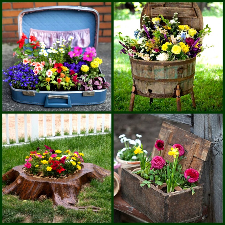 Деревянный декор для сада