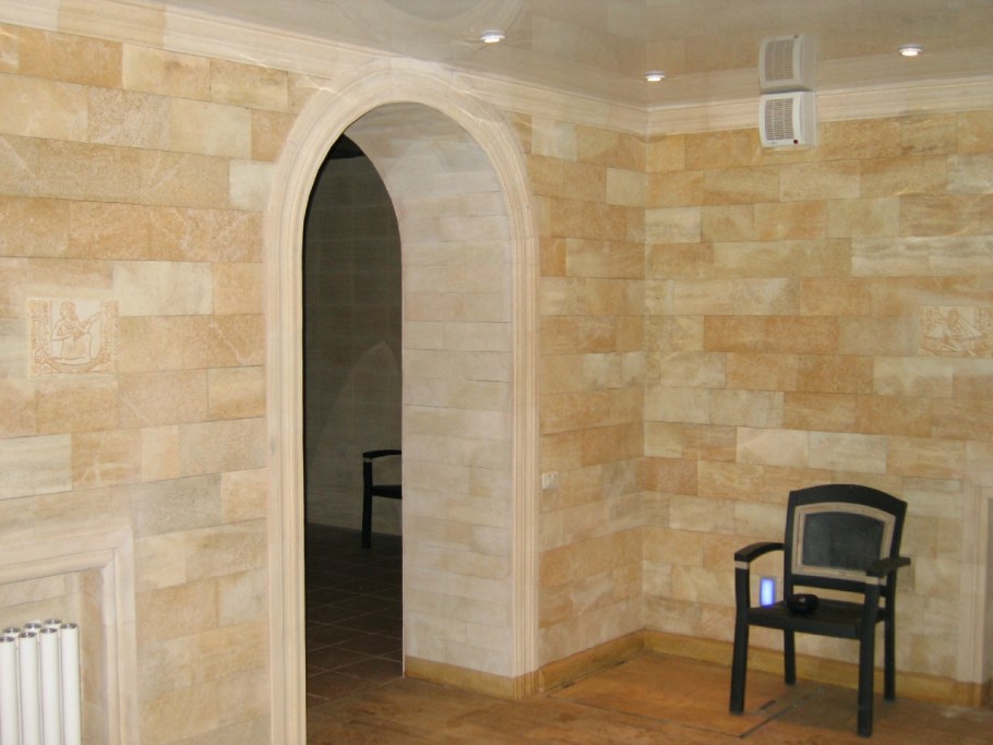 Отделка камнем в интерьере