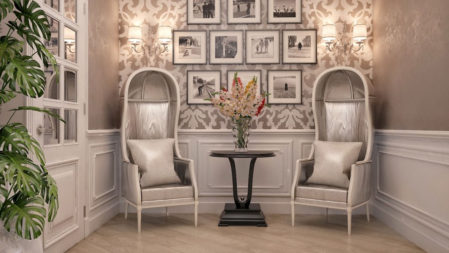 Меласса Неоклассика в интерьере