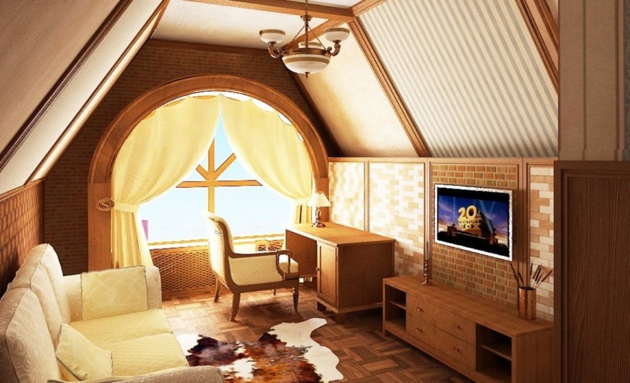 Фальшбалки мансарда мансарда