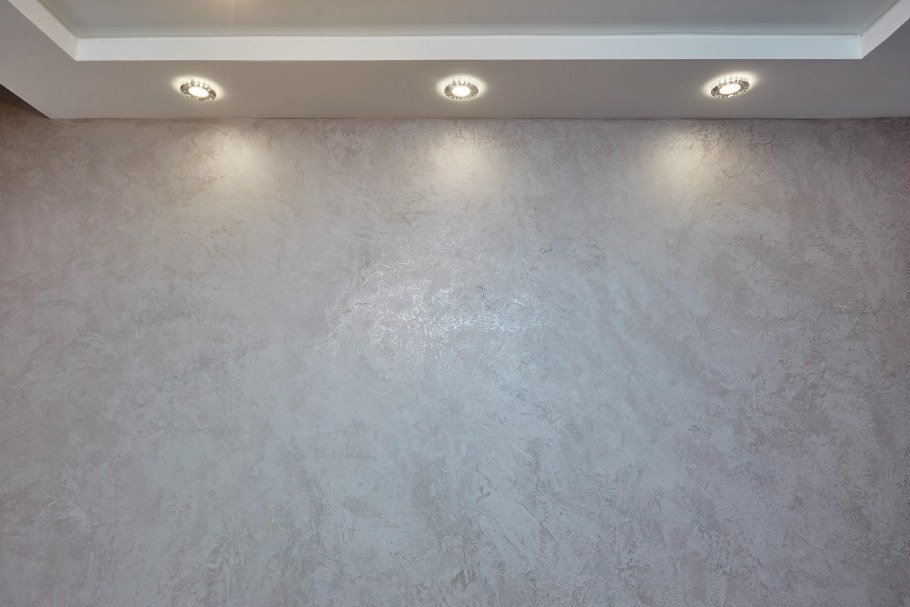 Декоративная штукатурка для внутренней отделки стен шелк