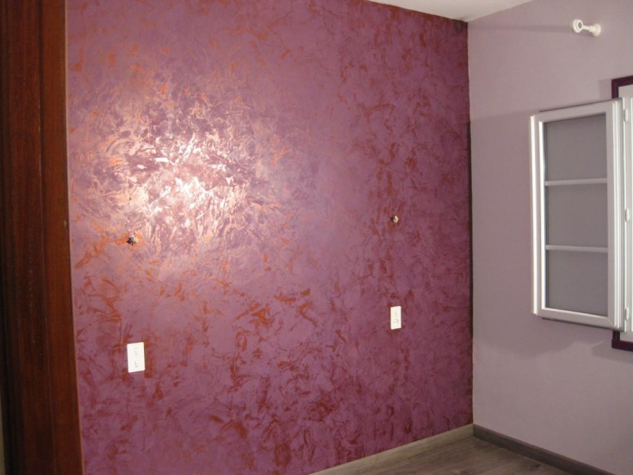 Декоративная штукатурка для внутренней отделки синяя