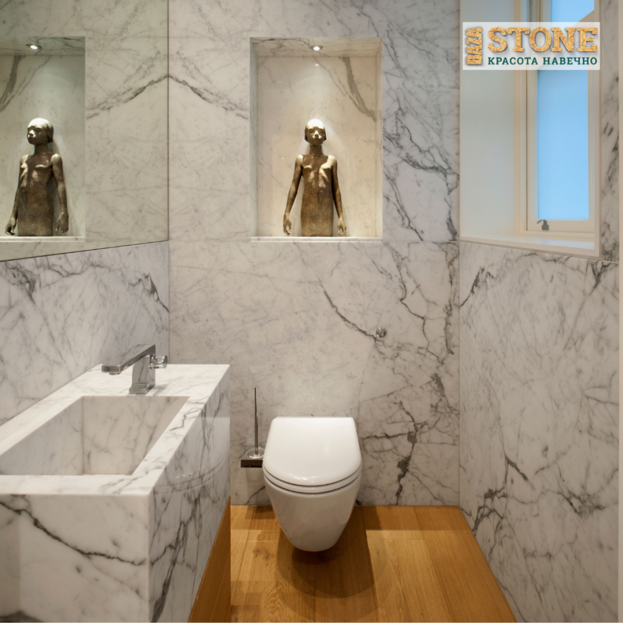 Ванная комната травертин