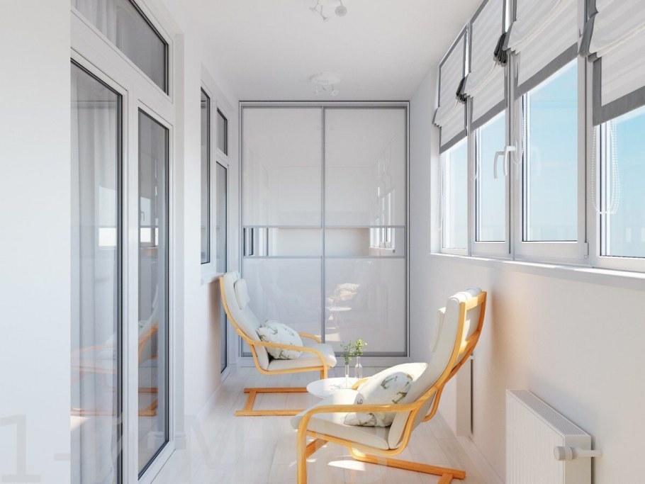 Панорамное остекление лоджии