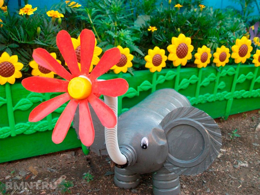 Поделки для сада