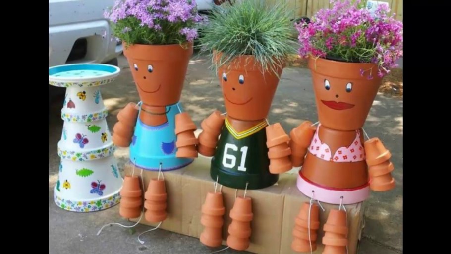 Поделки для сада