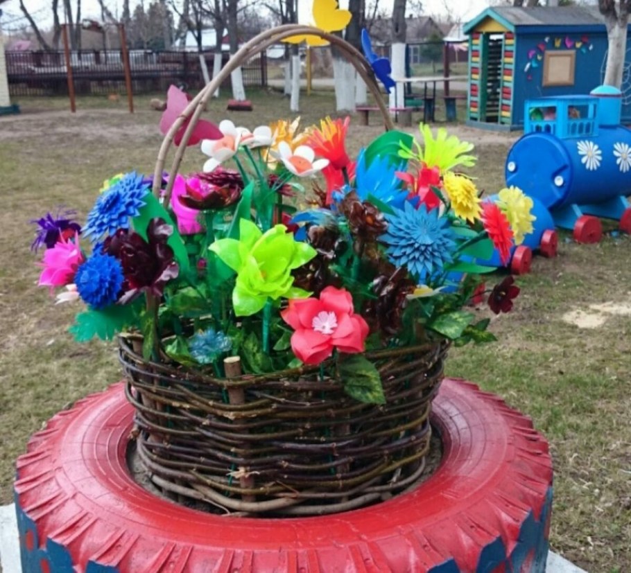 Поделки для сада