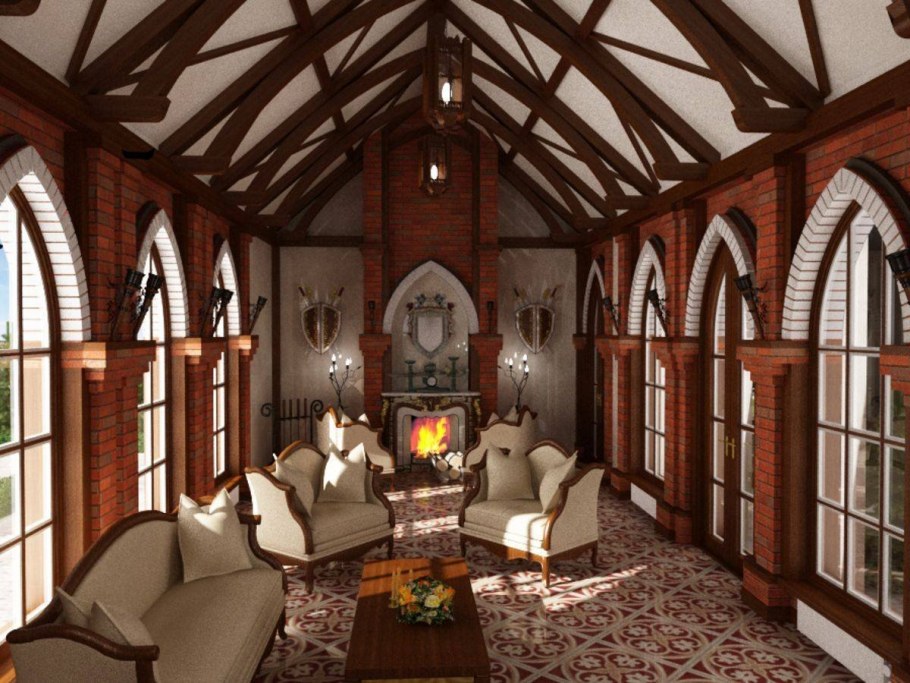 Стиль Готика в интерьере