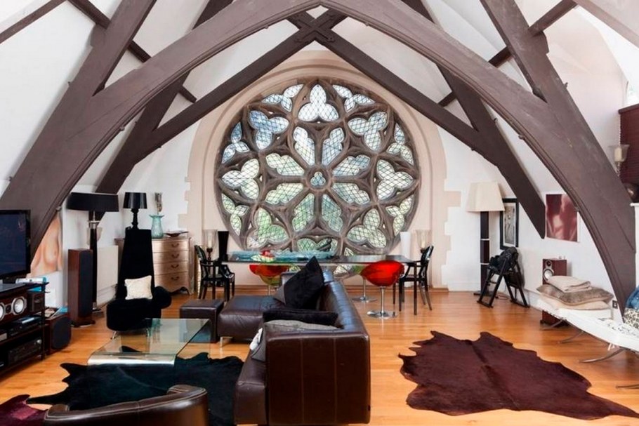 Готический стиль в интерьере