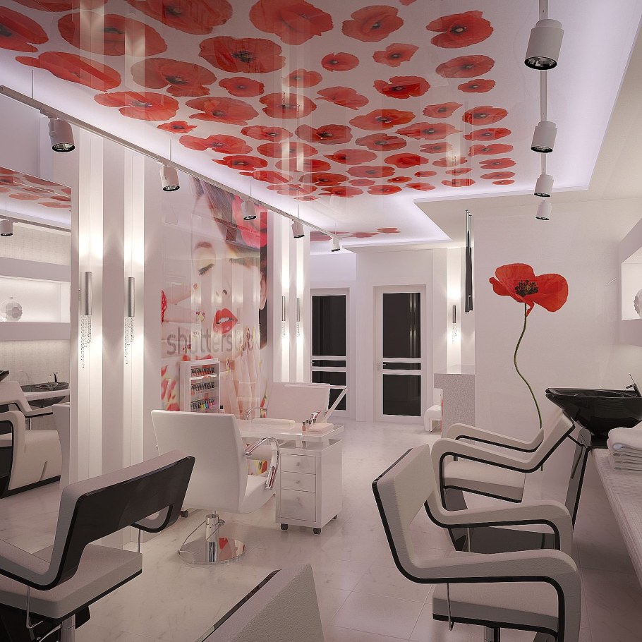 Планировка маленькой парикмахерской