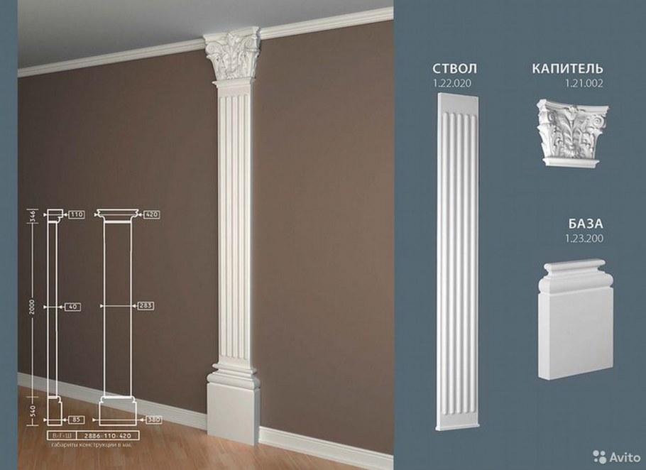 Пилястра 1.22.020