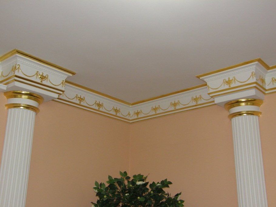 Колонны на стену из пенопласта