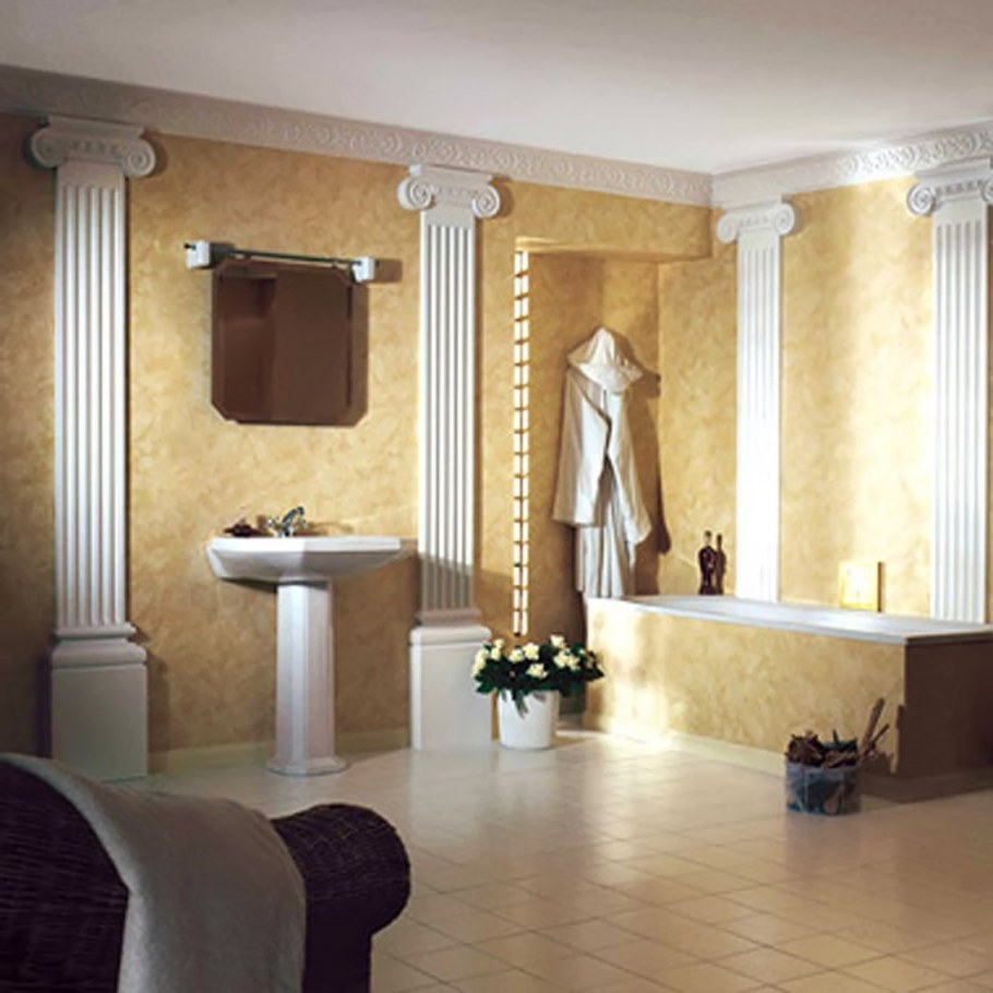 Фасадная лепнина колонны