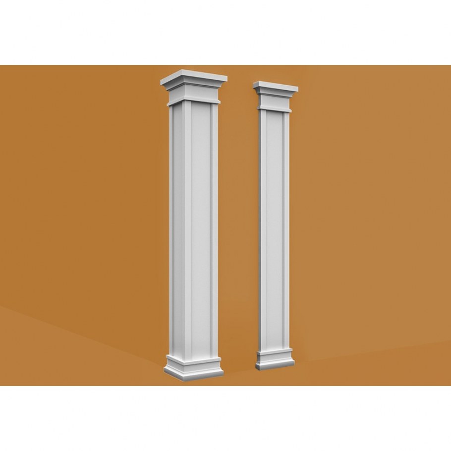 Полуколонны плоские