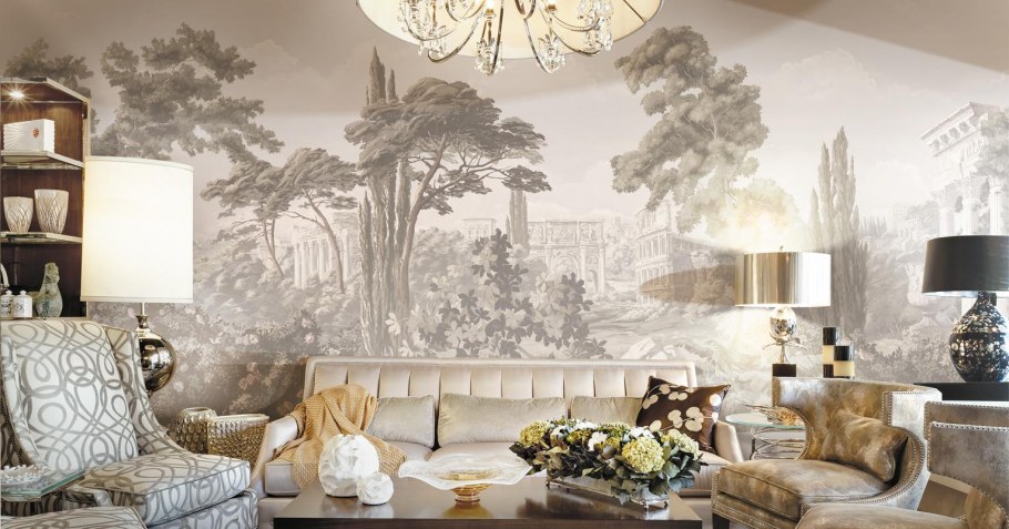 Фрески афреско в интерьере