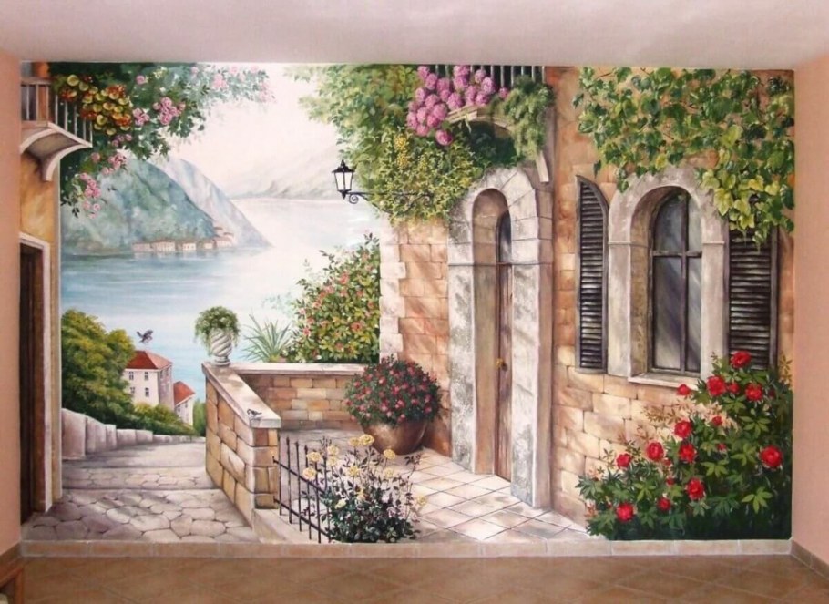 Художественная роспись стен