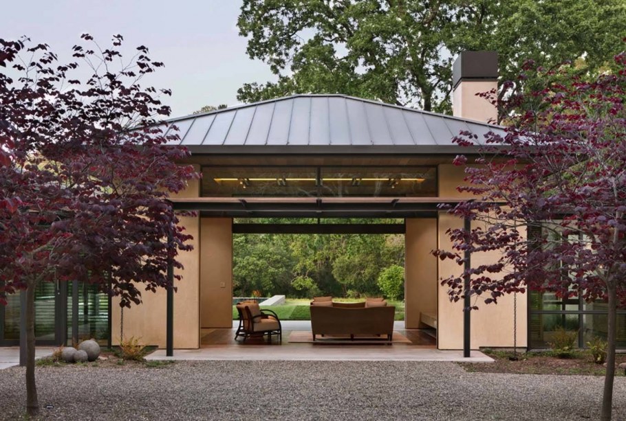 Одноэтажный 130 м2 дом Райт