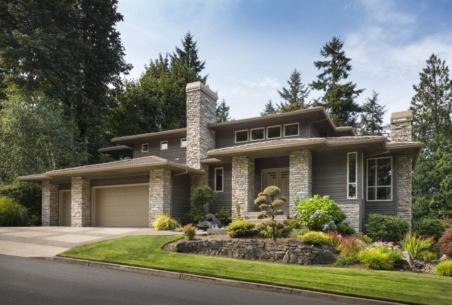 Дом в стиле прерий Райта 250 кв