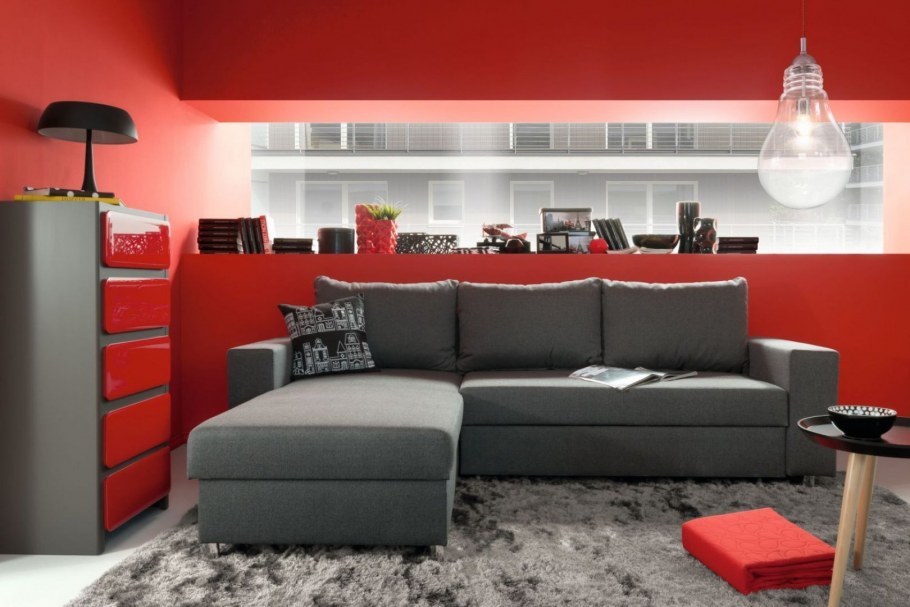 Модульный диван ред софа