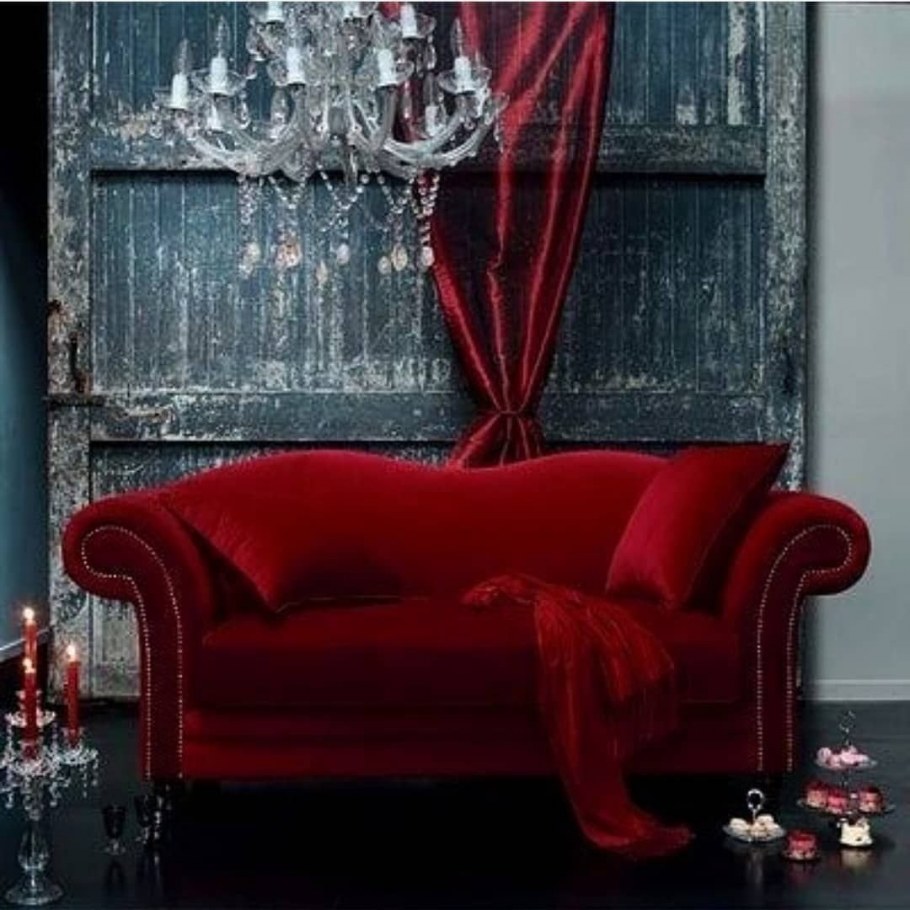 Малиновый цвет в интерьере