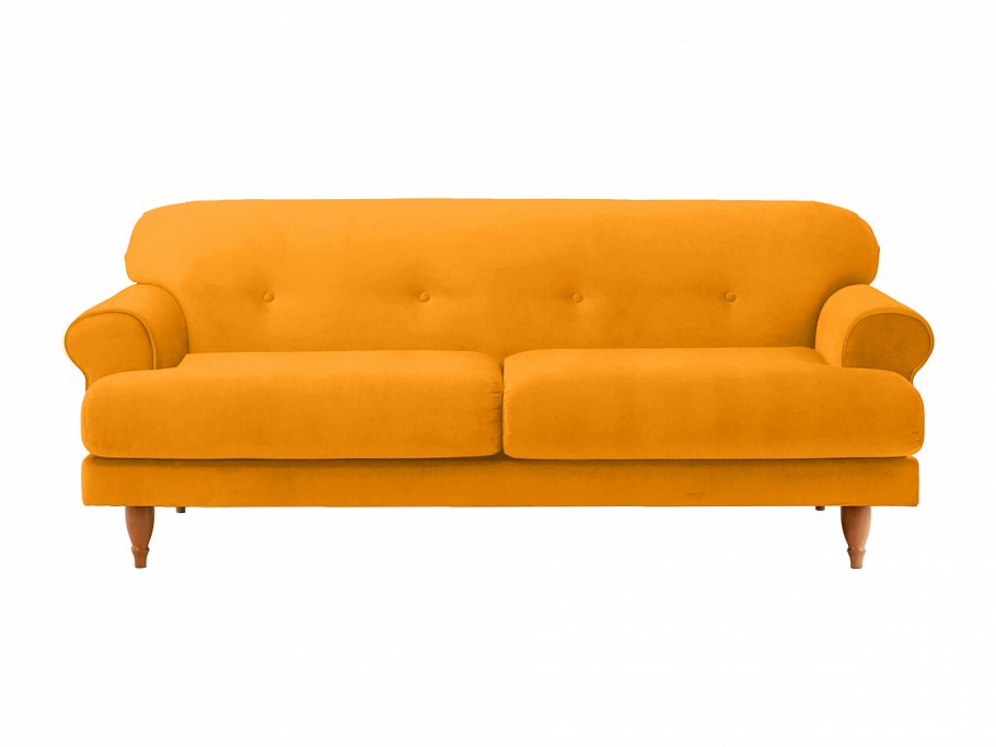 Диван прямой Бенито Yellow 3