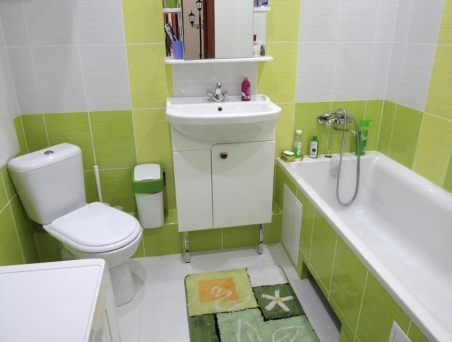 Ванная комната в светлых тонах