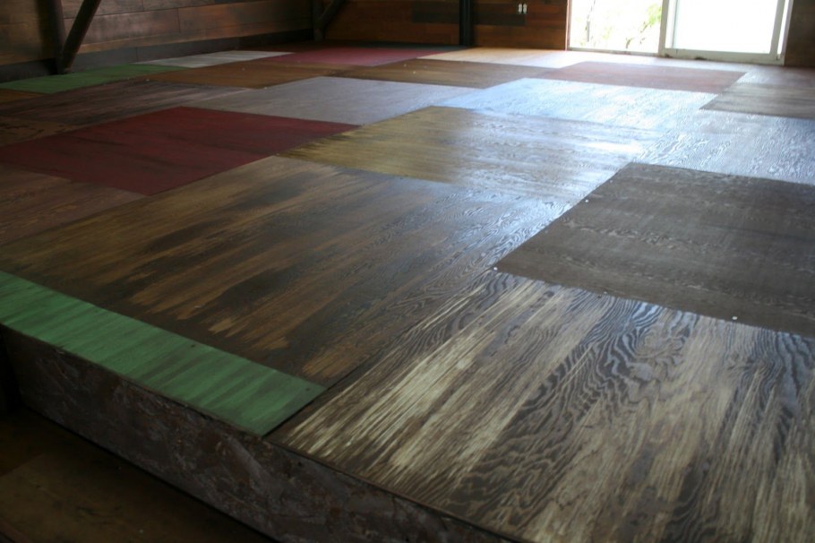 Лак на плита OSB