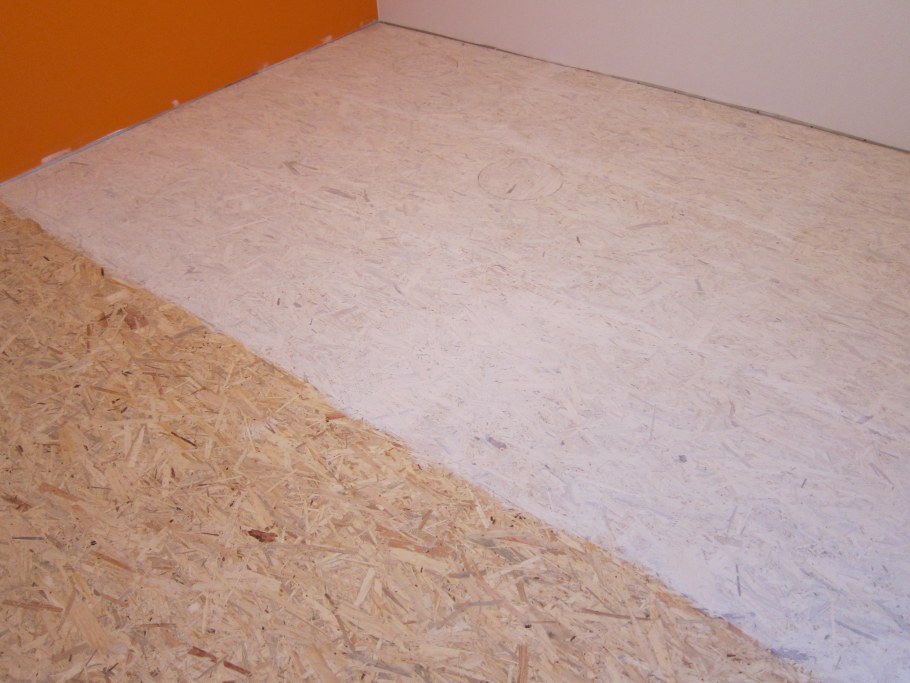 Крашенный линолеум